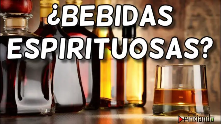 Bebida espirituosa significado