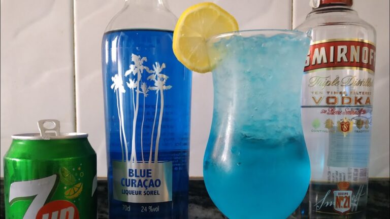 Blue rio bebida