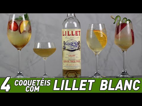 Bebida lillet blanc