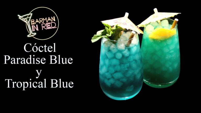 Bebida blue tropic